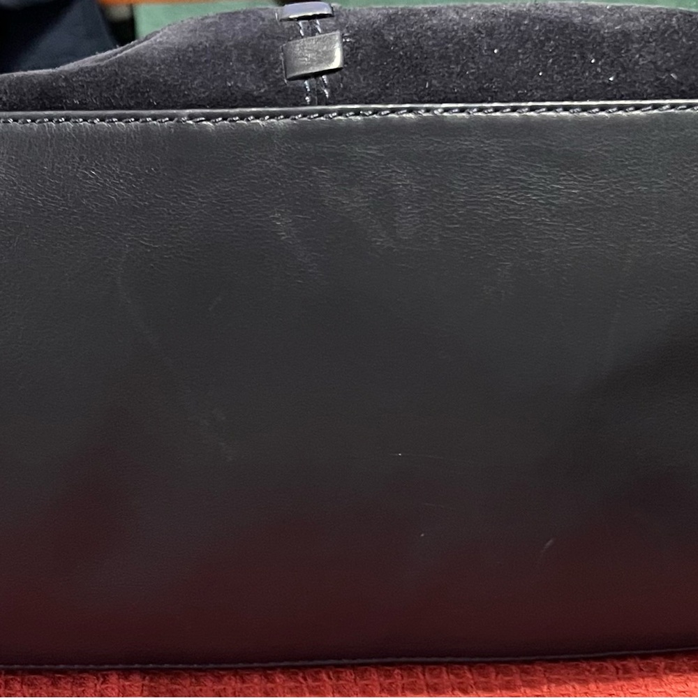 Hobo Black Suede Handbag - Picture 3 of 8